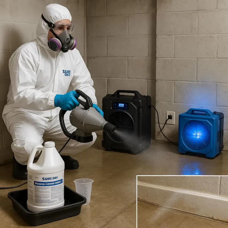 Sanitization and Odor Removal process in Sparkill, NY