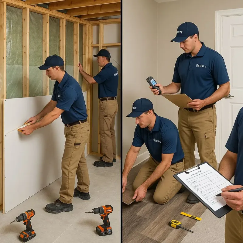 Repairs and Reconstruction process in Sparkill, NY